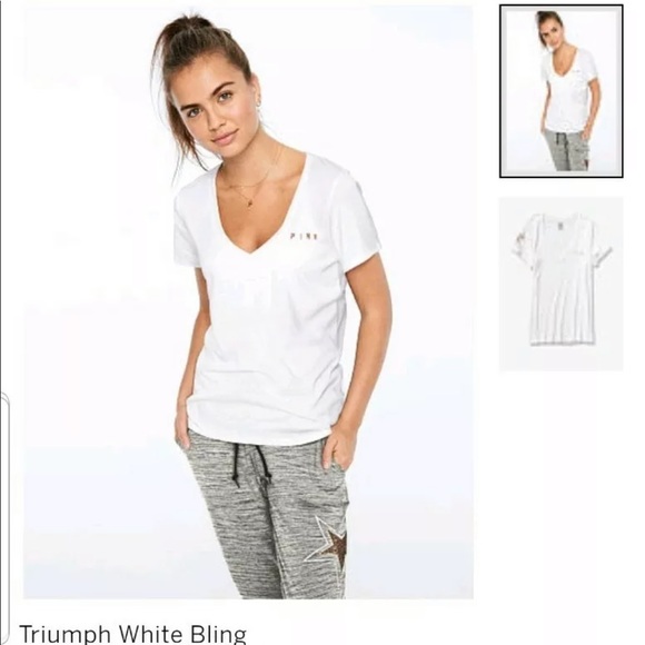 NWT VS PINK BLING STAR SET - Picture 3 of 15